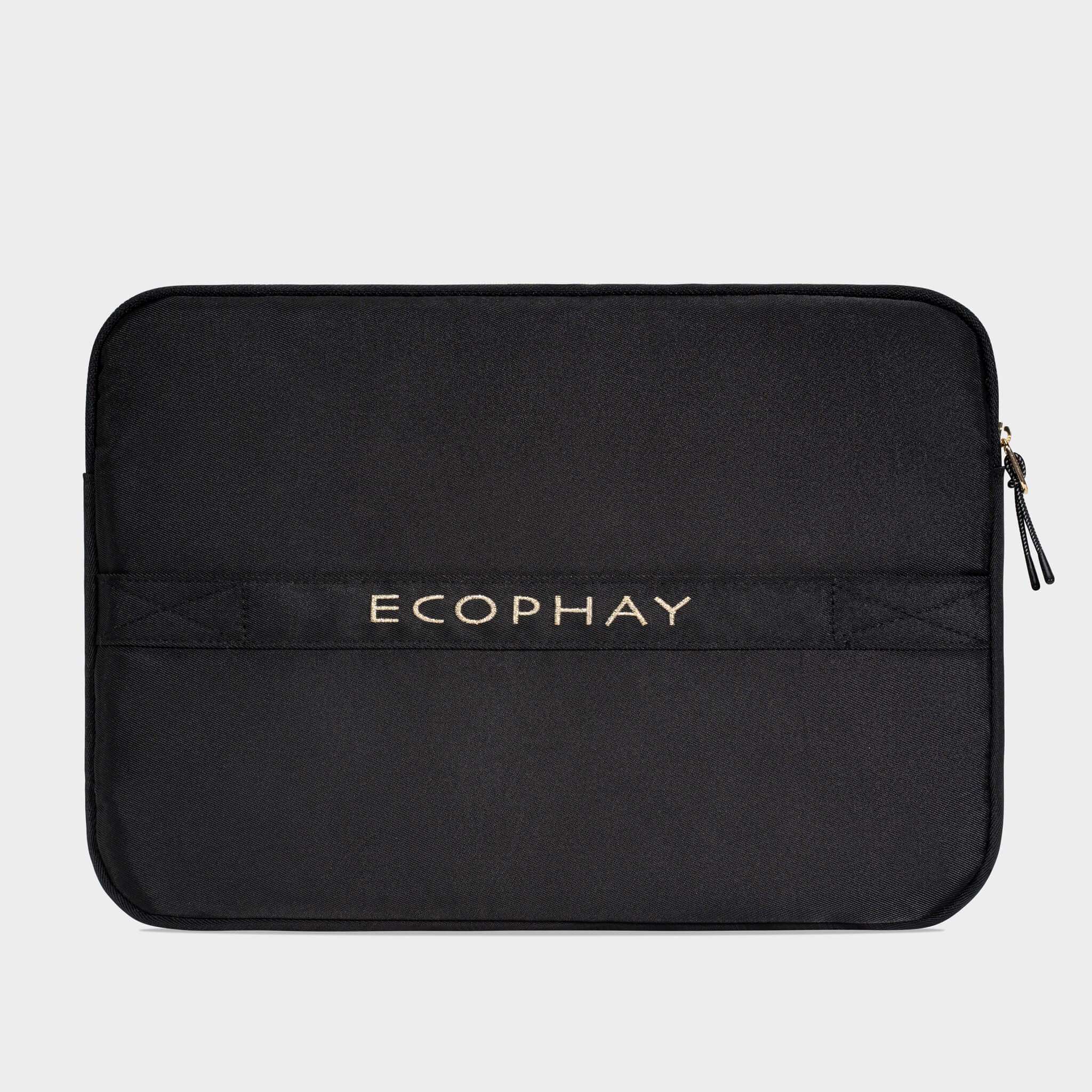 Existing Ecophay Pure Black laptop sleeve alternate view EOB002-2