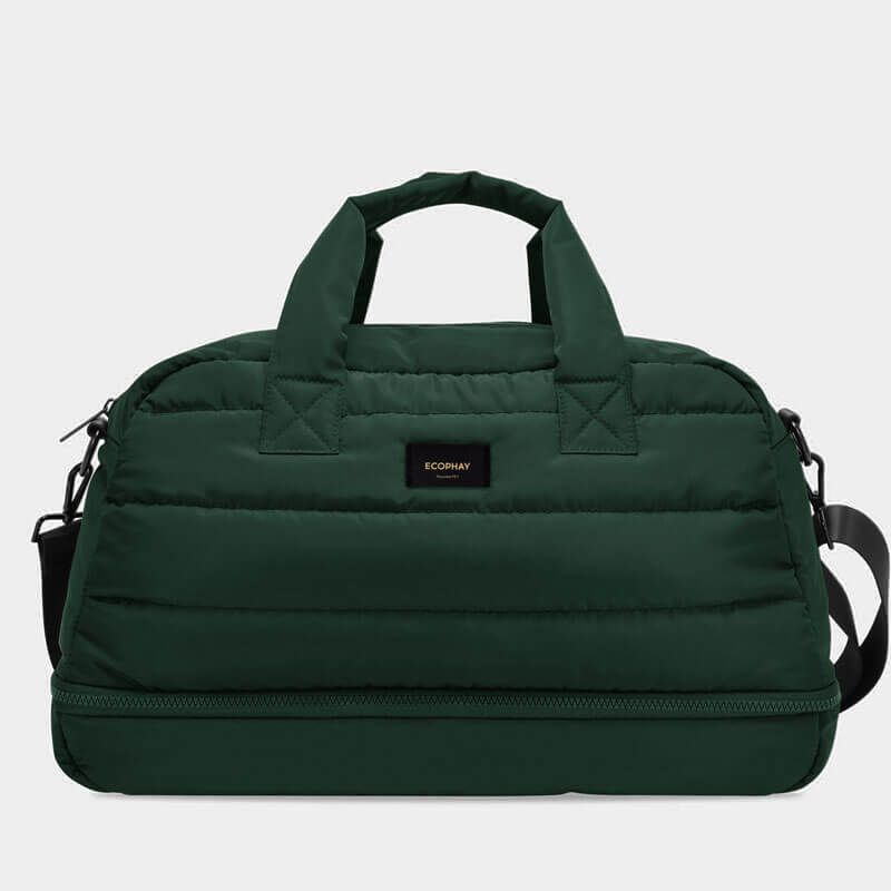 EDB004 existing puffy duffle structure with lower compartment