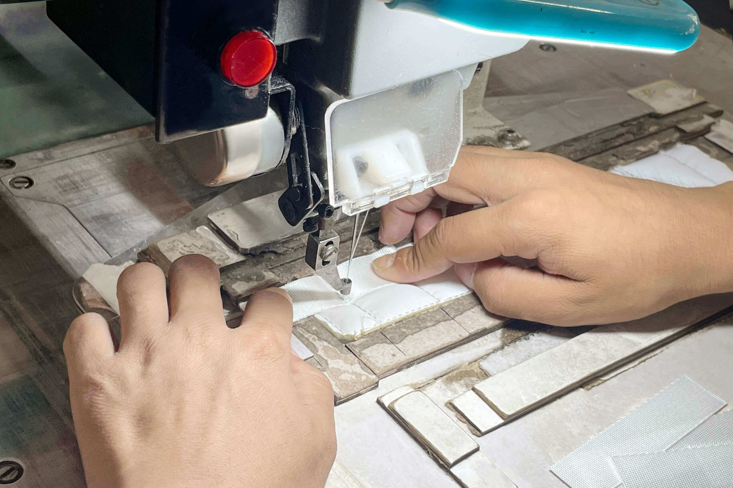 Ecophay construction work on the sewing line
