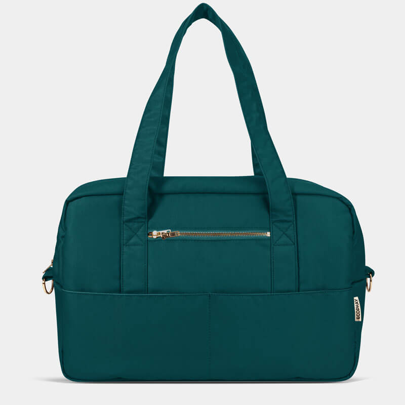 Existing Ecophay Weekend Duffle Bag Jade front view EDB008-1