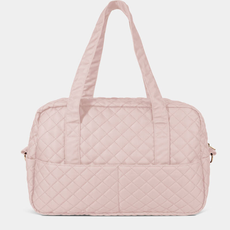 Existing Ecophay quilted weekend duffle pink product view